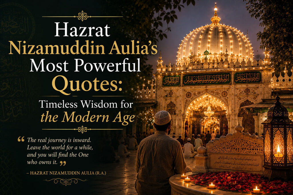 Hazrat Nizamuddin Aulia's (R) Most Powerful Quotes: Timeless Wisdom for the Modern Age 2 8
